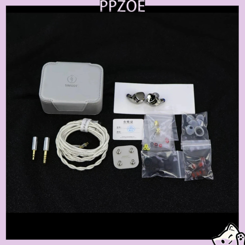 Planar Magnetic Iem Earphones - SIMGOT ET142 PZT – przewodowe słuchawki