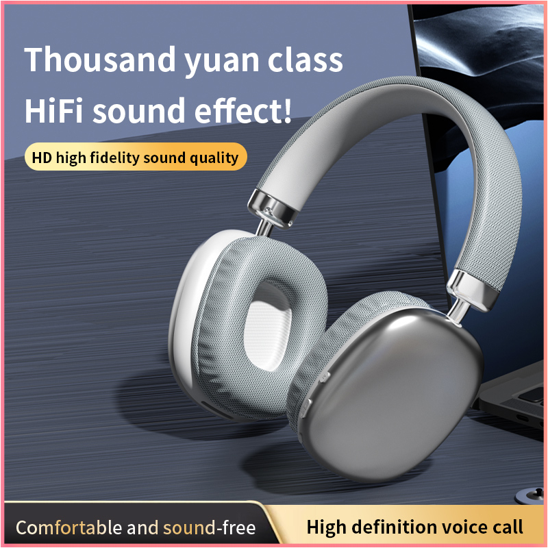 Type C Wired Earphones With Mic - Składane bezprzewodowe słuchawki Bluetooth w wersji