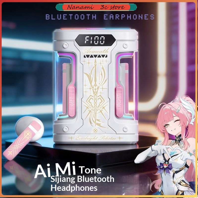 Headphones - Słuchawki Bluetooth Anime Elysia TWS Półotwarte
