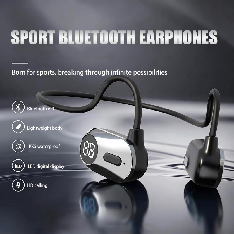 Bone Conduction Running Headphones - Słuchawki Bluetooth do sportu i biegania,