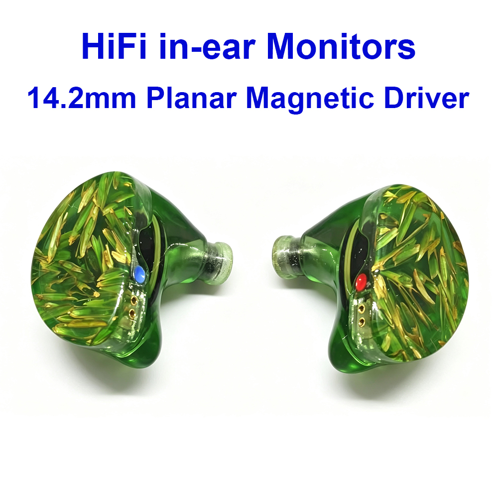 Planar Magnetic Iem Earphones - Słuchawki douszne P14 PMD IEM HiFi,