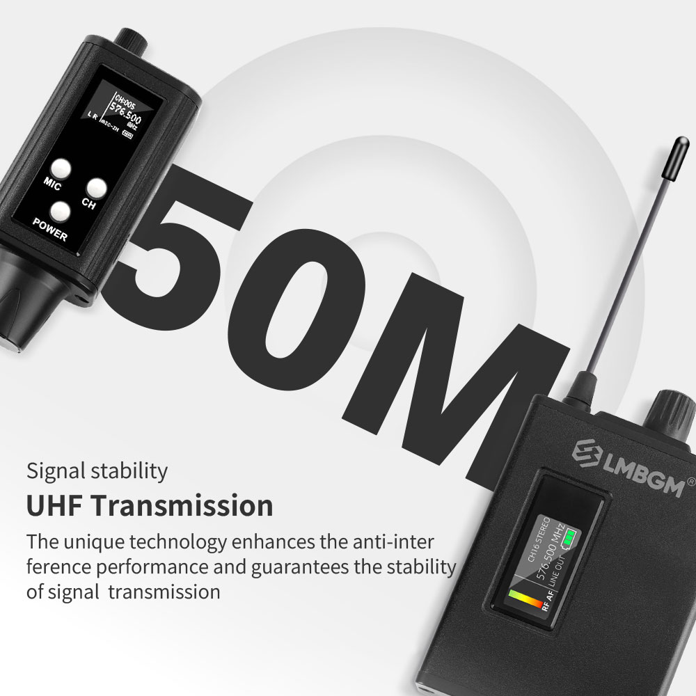 LMBGM SE9 UHF Bezprzewodowy Sy – In Ear Monitors For Singers recenzja i cena