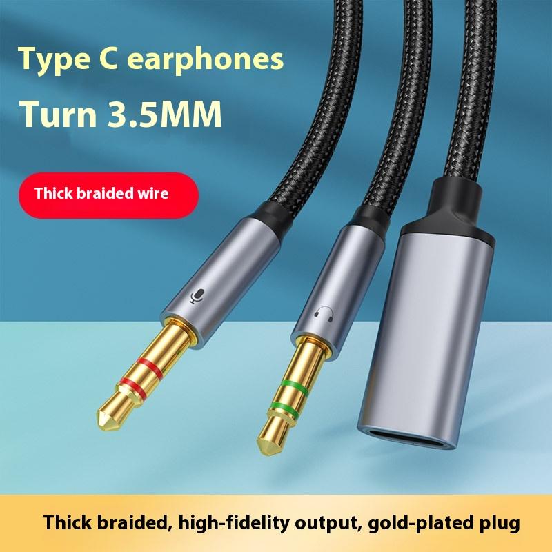1 szt. Akcesoria do telefonu,  – Type C Wired Earphones With Mic recenzja i cena