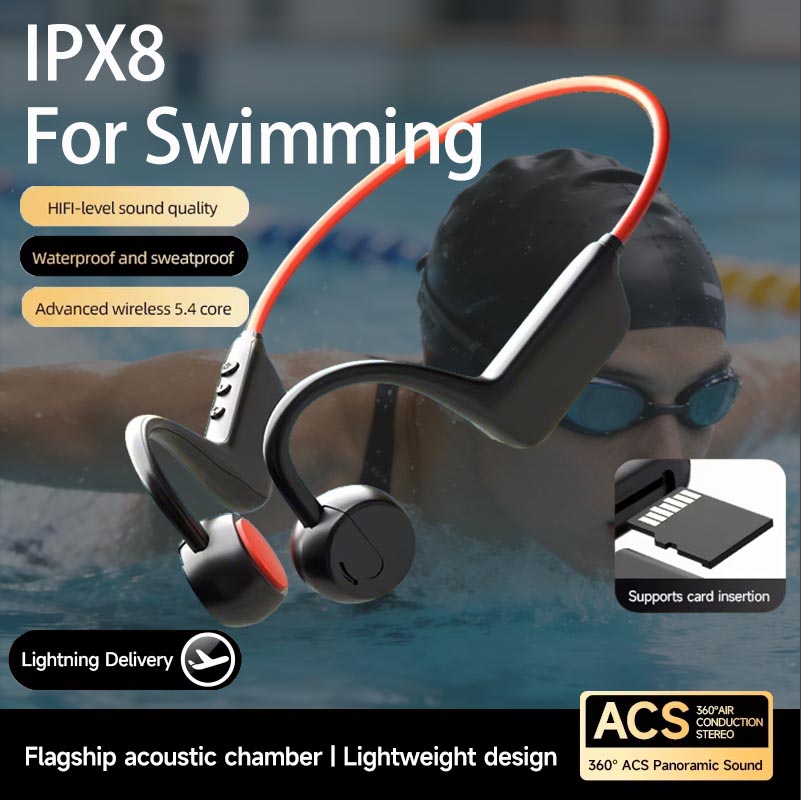 Słuchawki Bluetooth z przewodn – Bone Conduction Running Headphones recenzja i cena