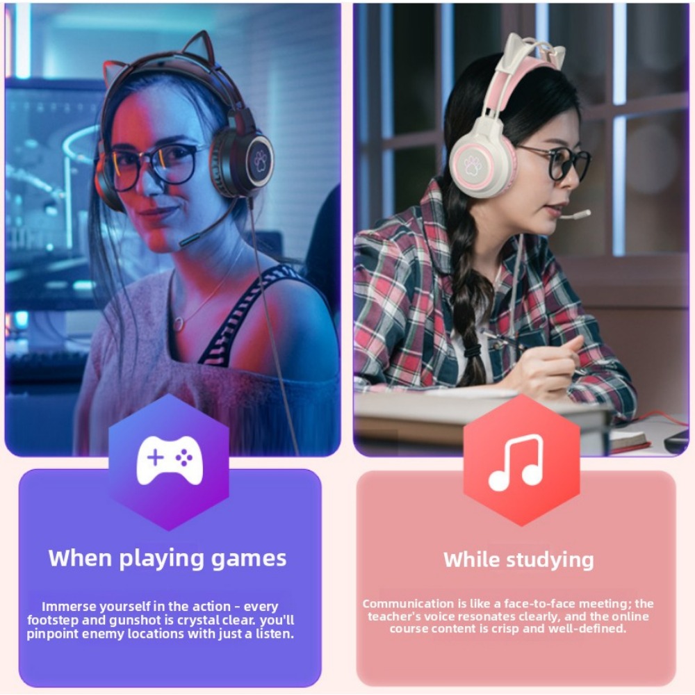 Słuchawki gamingowe RGB z mikr – Gaming Headset With Mic Rgb recenzja i cena